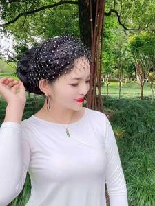 YASEEN Latest African Headscarf with Pearls and Crystals, Wholesale Muslim Women's Ethnic <b>Hat</b> <b>for</b> <b>Weddings</b> - Product Image 3