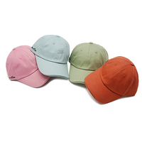 Gorra Deportiva de Béisbol Unisex de Alta Calidad, 100% Algodón, 6 Paneles, Multicolor, Visera Curva, Logotipo Personalizado Bordado, Metal para Exteriores