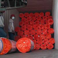Rollos de Aislamiento de Lana de Vidrio FSK Resistentes al Agua y al Fuego, Norma ASTM E96 para América del Norte, R19, 6.25 Pulgadas, Manta de Aislamiento Térmico de Fibra de Vidrio