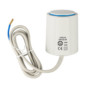 Actionneur thermique électrique à tête thermostatique électrique normalement fermée Chauffage par le sol à eau NC/230V sûr et durable - Product Image 1