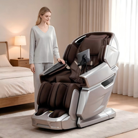 Fauteuil de massage électrique SL Track avec normes du Moyen-Orient, massage Shiatsu corps entier zéro gravité