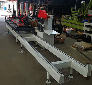 Vertical Sliding Table <b>Saw</b> TT1500 Twin Blades Circular <b>Wood</b> <b>Saw</b> <b>Machine</b> with 15kW Motor 3m Max Cutting Length 1 Year Warranty - Product Image 4