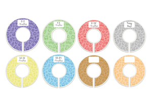 Set di 8 vestiti da neonato a bambino divisore di dimensioni dell'<span class=keywords><strong>armadio</strong></span> <span class=keywords><strong>per</strong></span> bambini <span class=keywords><strong>divisori</strong></span> di dimensioni <span class=keywords><strong>per</strong></span> vestiti - Product Image 6