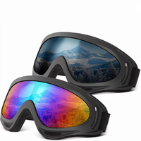 Lunettes de protection unisexes anti-sable, coupe-vent, anti-poussière pour cyclisme, moto électrique, ski, activités de plein air et tout-terrain
