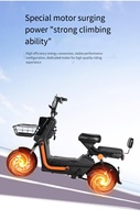 Vélo électrique urbain pour adultes de 14 pouces, dernier modèle unisexe, avec un moteur puissant, scooter électronique intelligent à deux roues à grande vitesse