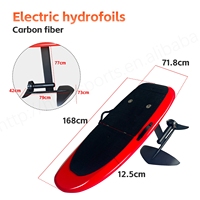Planche de surf électrique GY unisexe 6000W légère à couple élevé, hydrofoil 45KM/h, en fibre de carbone, Efoil gonflable pour kitesurf