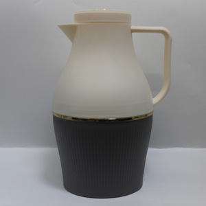 2024 nouveau verre intérieur grande capacité 1L théière à eau en forme de boule café Portable Thermos flacon à vide avec couvercle en or - Product Image 6