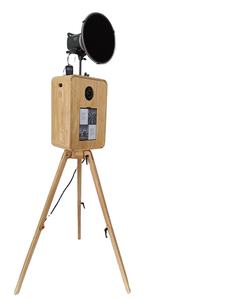 Photomaton en bois vintage, Album <span class=keywords><strong>photo</strong></span> en chêne vintage, Boîtier de cabine d'appareil <span class=keywords><strong>photo</strong></span> reflex numérique en bois vintage - Product Image 4