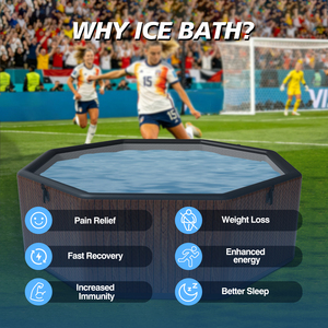 Bain froid <span class=keywords><strong>gonflable</strong></span> robuste <span class=keywords><strong>pour</strong></span> 6 à 8 personnes, <span class=keywords><strong>pour</strong></span> la récupération sportive et l'entraînement <span class=keywords><strong>en</strong></span> extérieur - Product Image 4