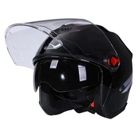 Nouveau Produit Casques de Moto Unisexe 3/4 Demi-Face à Double Visière ABS Casque Moto Tout-Terrain Fabricant