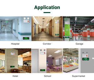 Tuoming Led Battery Rechargeable Double Head Wall Mounted Led Emergency <b>Light</b> - Product Image 3