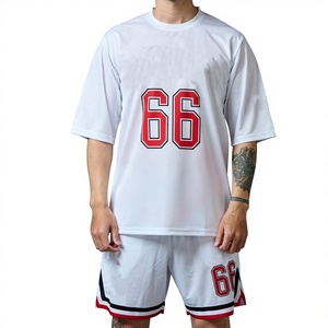 Ensemble de survêtement pour homme imprimé sur mesure, t-shirt et short légers, tenue de sport estivale pour la salle de sport, les entraînements et le quotidien, service OEM - Product Image 1