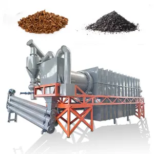 2024 New type factory direct sales activated carbon carbonization furnace wood carbonizing rice husk