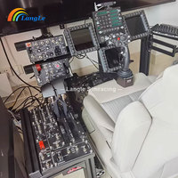 Simulador de Conducción Project CARS, Set Completo, Simulador de Vuelo de Aviones de Combate DCS, Soporte de Perfil de Aluminio para Simulador de Vuelo