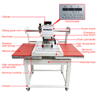 Presse à chaud double station 40x60cm pour T-shirts, sweats à capuche et sacs |   Imprimante de transfert pneumatique automatique pour la sublimation et le DTF