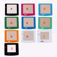 Lentille en verre personnalisée pour écran LCD TFT Gameboy Color GBC de 2,2 pouces à haute luminosité, sa zone d'affichage est plus petite