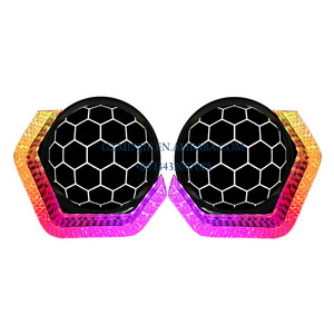 Rgb đuổi theo Led Đèn Pha quả cầu 5D mặt nạ pha lê H4 trang bị thêm Bộ <span class=keywords><strong>d</strong></span>ụng cụ biled máy chiếu cho BMW TOYOTA - Product Image 1