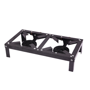 C02B Table <span class=keywords><strong>de</strong></span> <span class=keywords><strong>cuisson</strong></span> à gaz <span class=keywords><strong>en</strong></span> fonte à 2 brûleurs, poêle à flamme <span class=keywords><strong>en</strong></span> acier d'<span class=keywords><strong>angle</strong></span> pour l'extérieur et la maison, économe <span class=keywords><strong>en</strong></span> énergie, classe a pour les hôtels - Product Image 3