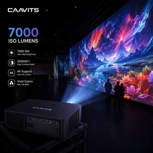 Proyector CAAVITS <span class=keywords><strong>de</strong></span> 7000 lúmenes True 4K DLP Láser 4K <span class=keywords><strong>Cine</strong></span> en Casa para Salas <span class=keywords><strong>de</strong></span> Conferencias, Proyectores <span class=keywords><strong>de</strong></span> Fábrica CA-P700Q - Product Image 5