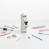 Disjoncteur différentiel miniature RCBO TX3RN/1P+N/030E 413741A en plastique avec protection Li