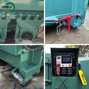 Station de compactage de déchets industrielle et commerciale RNKJ haute capacité et robuste - Product Image 5