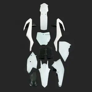 Grosir ktm tubuh kit putih-Kit Plastik Bodi Lengkap Sepeda Motor, Panel Fairing untuk SX-F250/350/450 2016- 2017