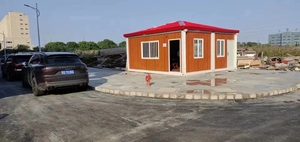 Hai-câu chuyện Modular thiết kế <span class=keywords><strong>container</strong></span> nhà thép không thấm nước cấu trúc có thể gập lại đúc sẵn nhà cho tạm thời công nhân nhà ở - Product Image 5