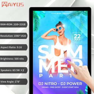 Pantalla LCD de 55 pulgadas Reproductor de video Android OS Pantalla LCD Máquina de publicidad para uso de <span class=keywords><strong>7x24</strong></span> - Product Image 5