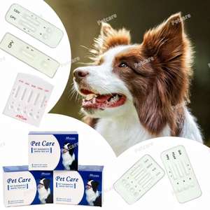 Alta Qualidade Canina <span class=keywords><strong>Parvo</strong></span>-Distemper Vírus Antígeno Rápido Teste CDV & CPV - Product Image 5