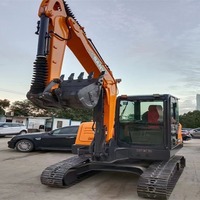 Excavatrice Sany SY60C d'occasion, 90% neuve, poids de la machine 6000 kg, en stock, vente directe en Tunisie, à saisir sans hésiter