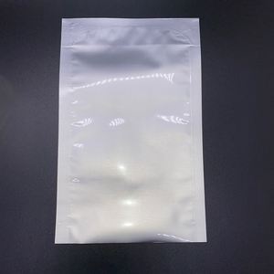 Sac en papier d'aluminium métallisé brillant personnalisé contre la lumière UV humidité oxygène pochette debout pour café, viande cuite, collation - Product Image 3