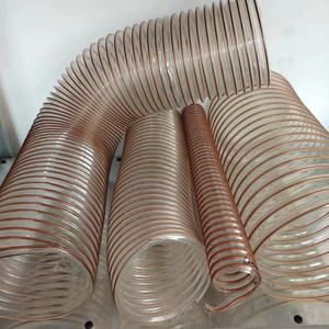 خرطوم قناة تهوية من أسلاك النحاس الصناعية الشفافة من JY ، خرطوم مجرى هواء مرن من كلوريد البولي فينيل - Product Image 6