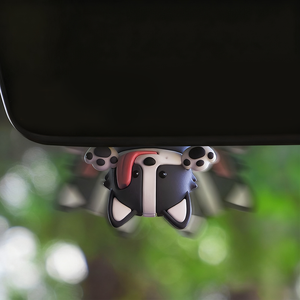 2026 Trending Funny Dog Car Air Freshener Cute Puppy Perfume Hanger Car <b>Mirror</b> Refillable <b>Long</b>-Lasting Scent Essential Oil - Product Image 1