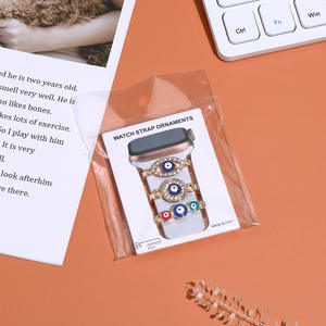 Per <span class=keywords><strong>Apple</strong></span> <span class=keywords><strong>Watch</strong></span> Band diamante metallo Charms gioielli ornamento <span class=keywords><strong>accessori</strong></span> colorato cartone animato animale cinturino in Silicone anello decorativo - Product Image 5