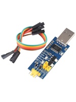 Placa Adaptadora USB a TTL, Niveles Lógicos de 5V/33V/18V, Cable de Descarga y Programación, Módulo Serial FT232RL