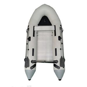Ventes chaudes - Bateau pneumatique <span class=keywords><strong>Comax</strong></span> pour 4-5 personnes, bateau pneumatique de pêche et de navigation en eau douce, PVC avec plancher en aluminium, pour la mer et les lacs - Product Image 5