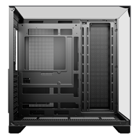 Casing PC Kaca Tiga Sisi High-End ESGAMING, Kabinet SPCC, Chassis Gaming Desktop Komputer ATX Micro ATX ITX, Casing & Tower CPU