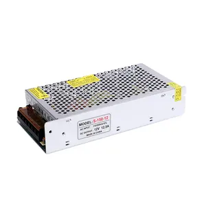 Vendita calda tensione costante IP20 maglia di ferro DC 12V 150W led trasformatore alimentatore led