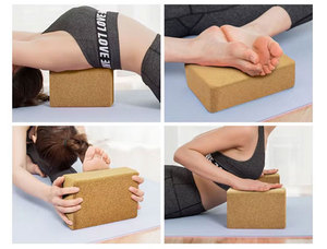 Tianlei Nhà Sản Xuất Nhà Máy Bán Buôn Tùy Chỉnh Nút Chai Gạch, Yoga Khối Gạch, Yoga Gạch Với Logo - Product Image 6