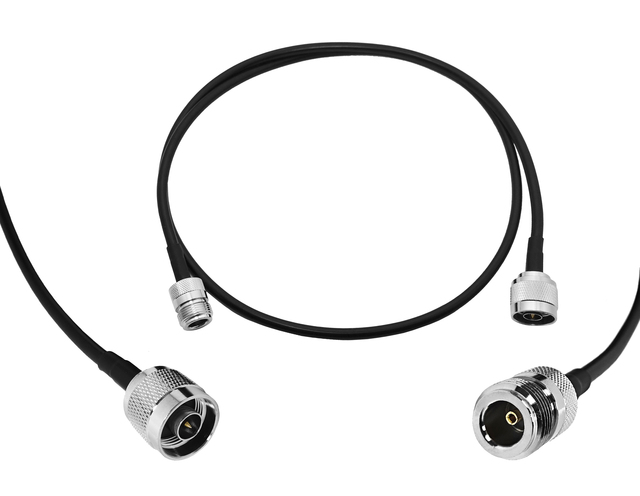 N Male to N Female Cable Assembly With RG223 Cable 5feet Length RF Coaxial Jumper Wire
