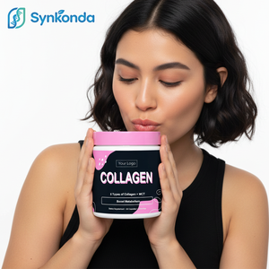 Capsules de collagène OEM au thé vert pour stimuler le métabolisme, augmenter l'énergie et la concentration, complément pour femmes adultes, pour la santé des <span class=keywords><strong>cheveux</strong></span>, de la peau, des <span class=keywords><strong>ongles</strong></span> et des articulations - Product Image 1