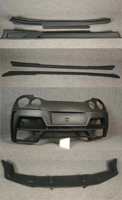 Nouveau 2007-2025 pour GTR R35 KR-style pare-chocs avant lèvre jupes latérales garde-boue passages de roue arrière pare-chocs arrière diffuseur Kit de carrosserie