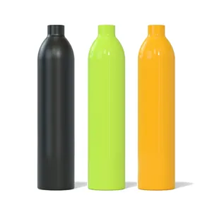 Factory 1 Liter Capacity Mini Scuba Tank Empty Aluminum Bottle