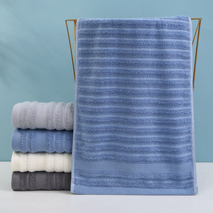 ผ้าขนหนูแจ็คการ์ดผ้าฝ้ายแท้ 35x75 ซม. ปรับแต่งโลโก้ได้ ผ้าเช็ดหน้า ผ้าขนหนูของขวัญ ผลิตในจีน - Product Image 2