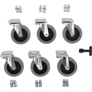 KS ลูกล้อสำรองสำหรับเวิร์คช็อปพลาสติก Ø 75มม - Product Image 1