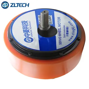 High Power 10inch 48V 800W 67N.m 20A 120RPM 500kg Load Electric Brushless Robot Dc Wheel Hub Servo Motor For AGV Car