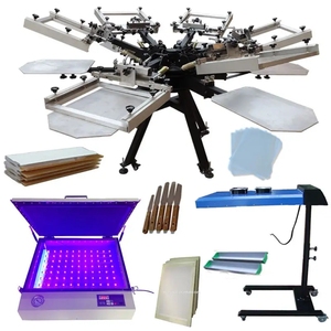 NS606-HD certains kits sérigraphie 6 couleurs 6 stations machine d'<span class=keywords><strong>impression</strong></span> manuelle de <span class=keywords><strong>t</strong></span>-<span class=keywords><strong>shirt</strong></span> sérigraphie de haute précision - Product Image 1