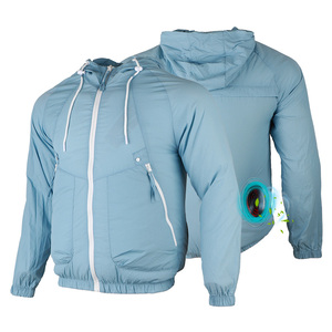 Vinmori <strong>Lightweight</strong> <strong>Summer</strong> UV Thin Cooling Fan Air Conditioner <strong>Jacket</strong> With Best Quality - Product Image 1