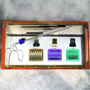 Kit d'instruments de ligature jetables pour laparoscopie linéaire endoscopique, en titane et acier inoxydable, avec recharges médicales Echelon - Product Image 4