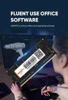 Mémoire RAM pour ordinateur portable de jeu 16 Go DDR4 8 Go Sodimm Mémoire RAM pour ordinateur portable 3200 MHz DDR4